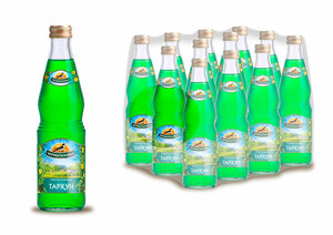 Лимонад Напитки из Черноголовки Тархун 0,33 л, 330 г. x 12 Копеечка 