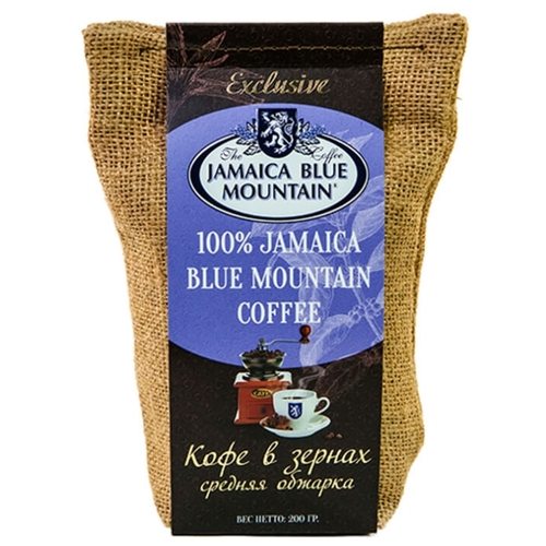 Кофе в зернах Jamaica Blue Mountain, средняя обжарка