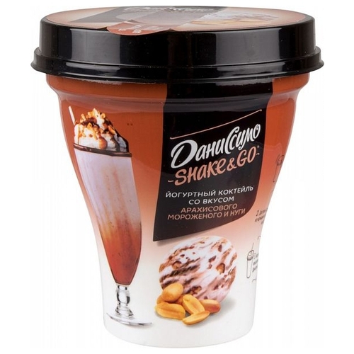 Питьевой йогурт Даниссимо Shakeamp;Go со