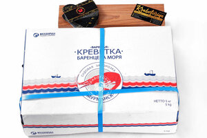 Вареная креветка Мурманск 120-150 шт/кг - 5 кг