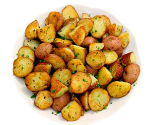 Картофель запеченый с зеленью готовые