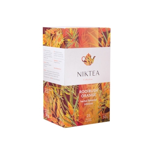 Чайный напиток травяной Niktea Rooibush orange в пакетиках