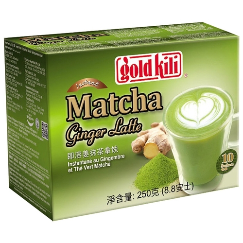 Чайный напиток Gold kili Matcha ginger latte растворимый в пакетиках Корона 