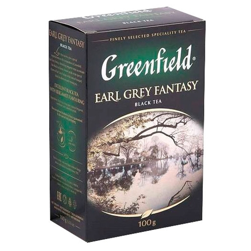 Чай черный Greenfield Earl Grey Fantasy