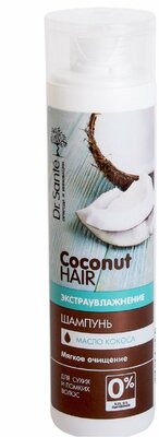 Dr. Sante шампунь Coconut Hair экстраувлажнение, объем: 250 мл Косметичка 