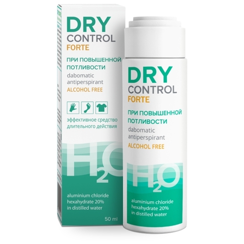 DryControl антиперспирант, дабоматик, Forte H2O