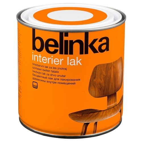 Лак Belinka Interier Lak (0.75 л) полиакриловый