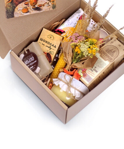 Подарочный набор — коробка «Счастье в ваших руках»