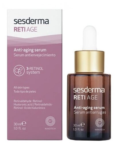 Сыворотка SesDerma Reti Age anti-aging serum 30 мл