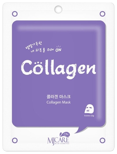 MIJIN Cosmetics тканевая маска с коллагеном Mj Care on Collagen Кравт 