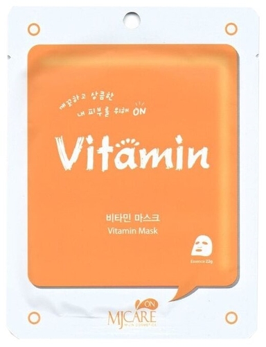MIJIN Cosmetics тканевая маска Mj on Vitamin Mask с облепихой Кравт 