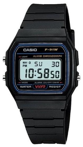Наручные часы CASIO F-91W-1Q Кристалл 