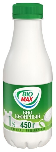 Biomax Кефирный продукт Легкий 1% Квартал вкуса Жодино