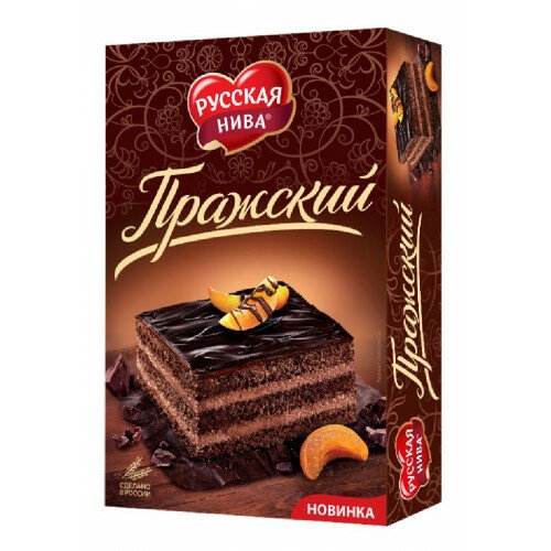 Торт Пражский 400 гр Хлебпром