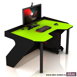 Игровой стол AKM-MEBEL Геймерский Лагуна Дрогичин