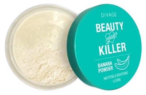 DIVAGE Пудра рассыпчатая Beauty Killer Banana Powder Магия 