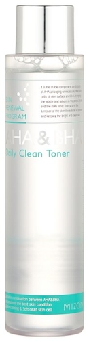 Mizon Тоник для лица Skin Renewal program AHA   BHA Daily Clean Toner Магия 