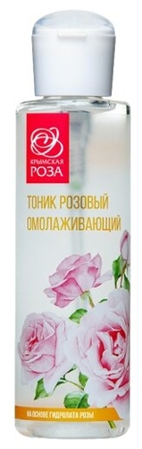 Крымская роза Тоник Розовый омолаживающий