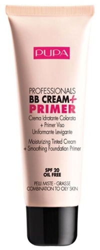 Pupa BB крем + Primer для смешанной и жирной кожи Professionals SPF 20, 50 мл