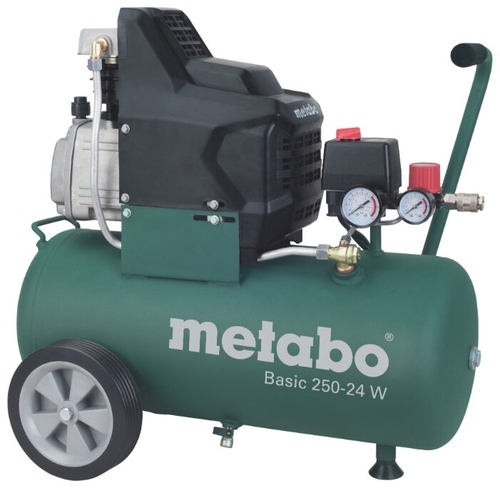 Компрессор масляный Metabo Basic 250-24 W, 24 л, 1.5 кВт Мастак 
