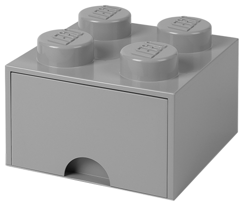 Ящик LEGO 2х2 Knobs с выдвижным ящиком 25х25х18 см (4005)
