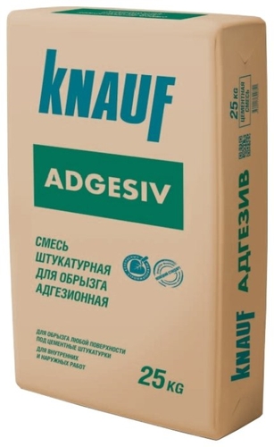 Штукатурка KNAUF Adgesiv, 25 кг Мастерок 