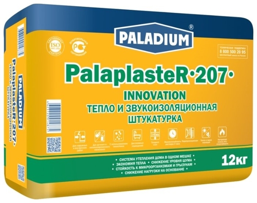 Штукатурка Paladium PalaplasteR-207, 12 кг Мастерок 