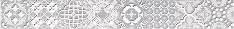Керамическая плитка Ceramica Classic Bastion Бордюр серый 46-03-06-454 4,7х40 Материк 