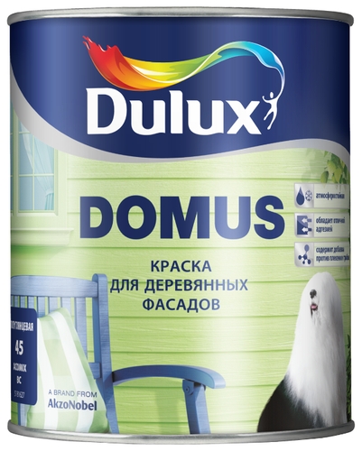 Краска алкидная Dulux Domus полуглянцевая Материк 