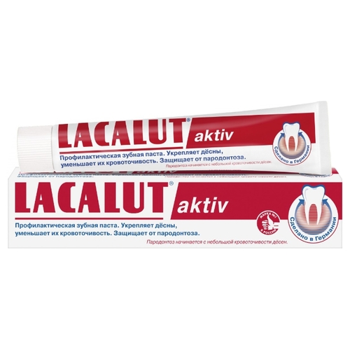 Зубная паста Lacalut Aktiv Мила Давид-Городок