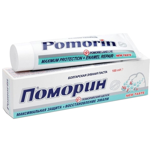 Зубная паста Pomorin Максимальная защита Мила Борисов