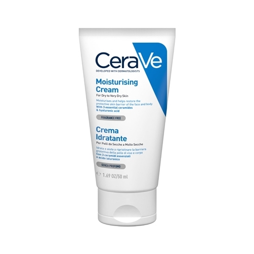 Крем для тела CeraVe Moisturising Cream Увлажняющий крем для сухой и очень сухой кожи лица и тела