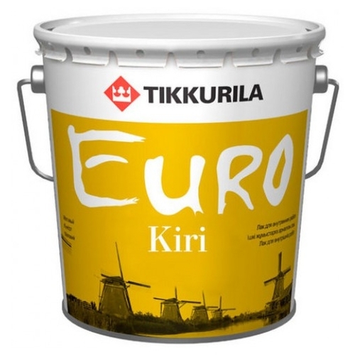 Лак Tikkurila Euro Kiri глянцевый Мила Поставы