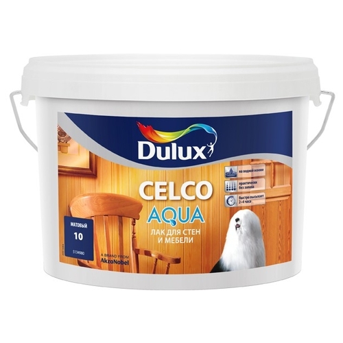 Лак Dulux Celco Aqua 10 Мила Быхов