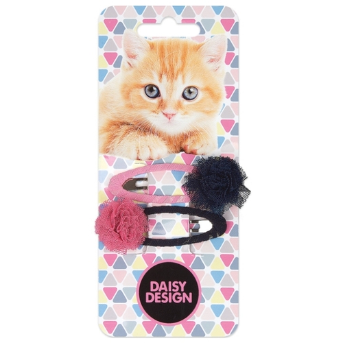 Заколка клик-клак Daisy Design Kittens.