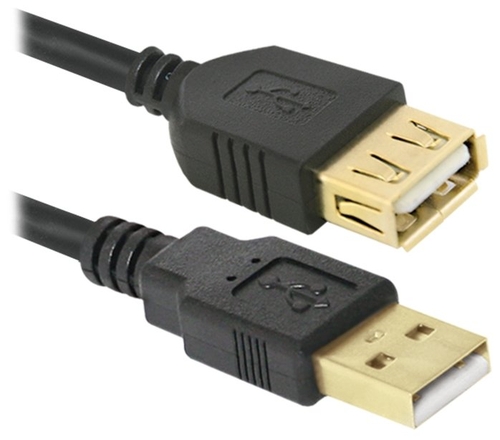 Кабель Defender USB - USB (USB02-10PRO) 3 м На связи 
