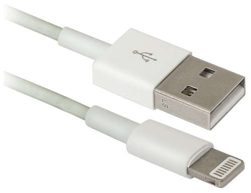 Кабель Defender USB - Apple Lightning (ACH01-03H) 1 м