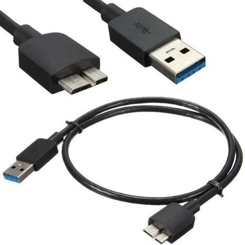 USB кабель для внешнего жесткого диска 1 метр, черный На связи 