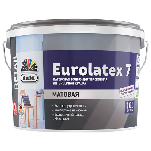 Краска латексная Dufa Retail Eurolatex ОМА Орша