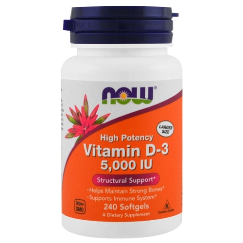 Vitamin D-3 High Potency 5000 МЕ капс. №240