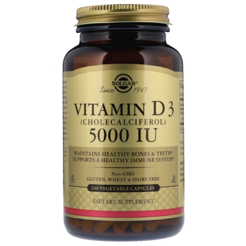 Vitamin D3 5000 МЕ капс. №240