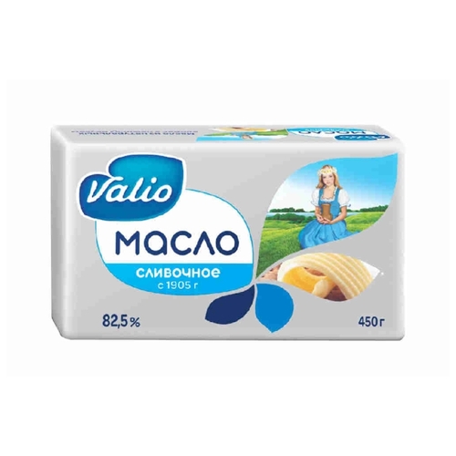 Valio Масло кислосливочное 82.5%, 450 г ПерекрестОК 