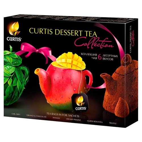 Чай Curtis Dessert Tea Collection в пакетиках набор