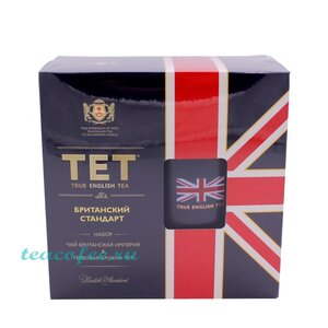 Чай Tet Чай Tet Набор Британский Стандарт 25 пакетиков + гербовая кружка ПерекрестОК 