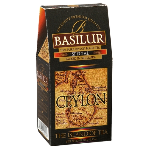 Чай черный Basilur The island of tea Ceylon Special ПерекрестОК 