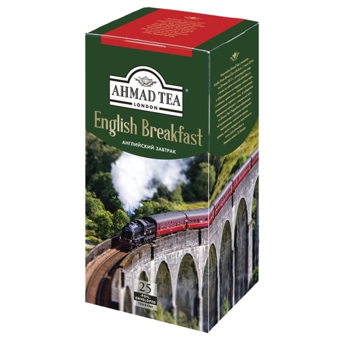 Чай черный Ahmad tea English breakfast в пакетиках ПерекрестОК 