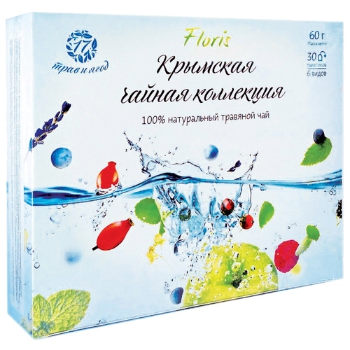 Чай Floris Крымская чайная коллекция ассорти в пакетиках ПерекрестОК 