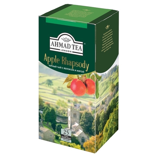 Чай черный Ahmad tea Apple rhapsody в пакетиках ПерекрестОК 
