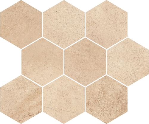 Керамическая плитка Mei Sahara Desert желтый (O-SAB-WII061) мозаика 28x33,7 Практик 