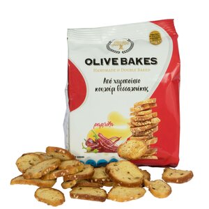 Хлебобулочные изделия Сухарики пшеничные с паприкой OLIVE BAKES 80г